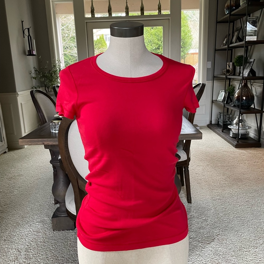 NWOT Splendid Classic Red Women's Tee